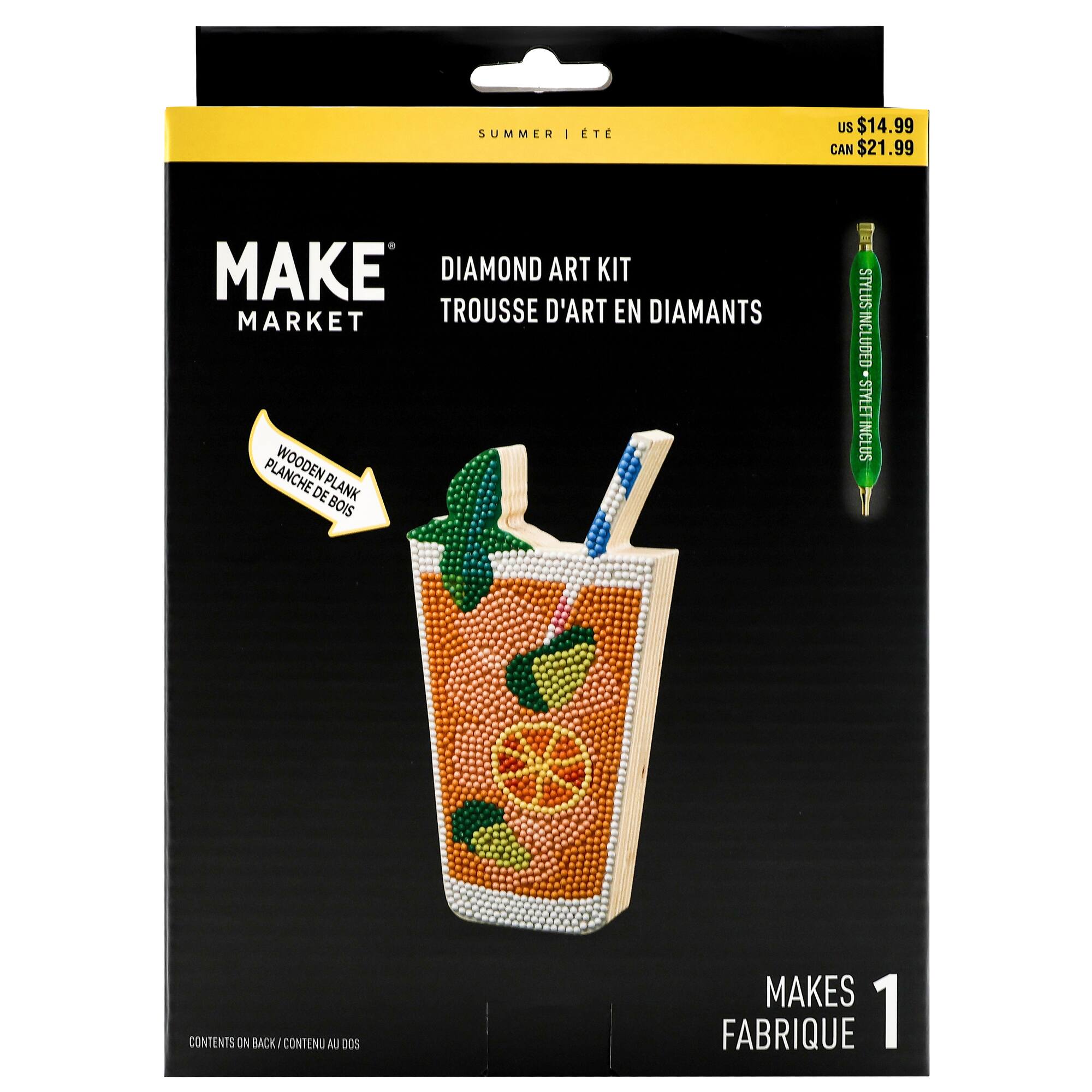 7" Orange Refresher Diamond Art Kit by Make Market®